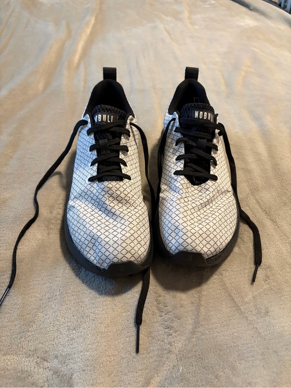 NOBULL Men’s Drive Ripstop - White Noise